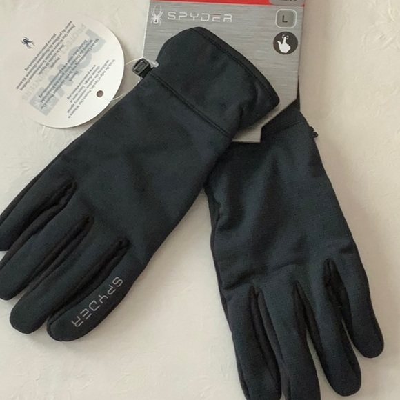Spyder CENTENNIAL Glove w/Touch Conductivity - Black - Picture 1 of 13